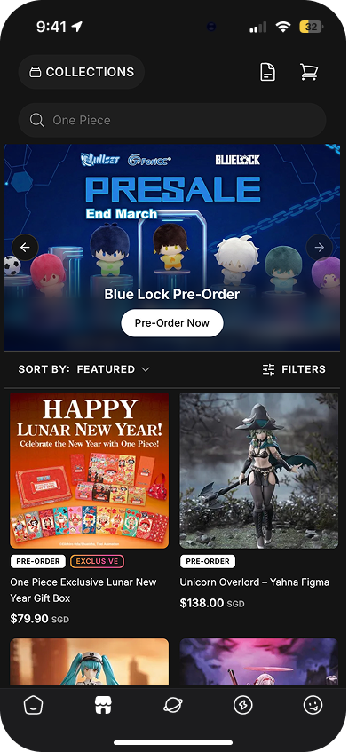 Fankoi virtual avatar screen